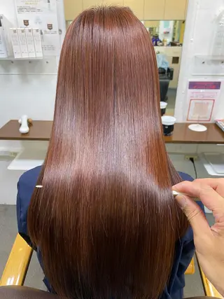 ロング パーマ 【髪質改善】に特化 オリーブオイルクラブのヘアスタイル