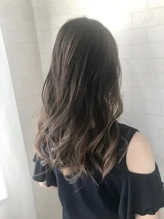 ロング 神野 雅樹のヘアスタイル