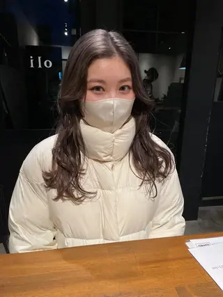 ロング fubuki🪷 似合わせカットカラーのヘアスタイル