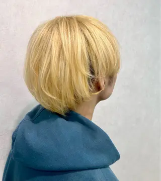 ショート メンズ エクステ/心斎橋/ ハイトーン/ミサキのヘアスタイル