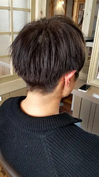 メンズ カラー もり はなののヘアスタイル