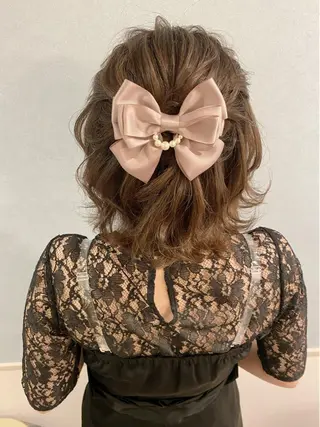 ショート ヘアアレンジ セットサロン      ラフテル所属・大阪/ヘアアレンジ /似合わせset💐のヘアスタイル