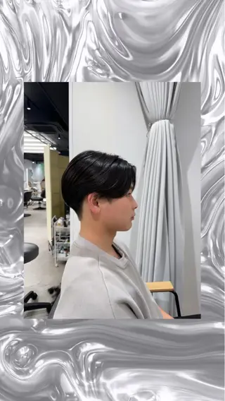 メンズ 🩵yuribou ／カラー／ボブ🩵のヘアスタイル