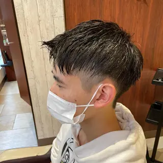 ショート メンズ ツイスパ/メンズ特化 🦋𝑺𝑶𝑵𝑬の眉毛・アイブロウイメージ