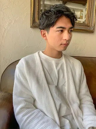 メンズ リピーター多数🌟 メンズ限定 松本理沙のヘアスタイル