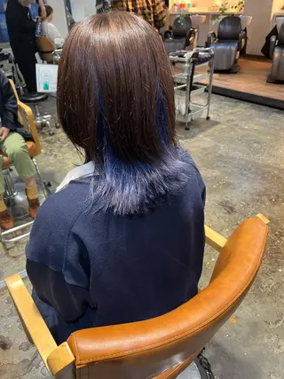 ミディアム カラー パーマ指名👑No. 1/koutaのヘアスタイル