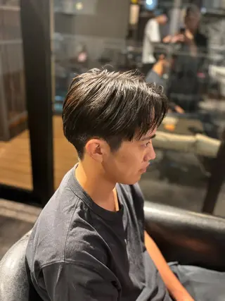 ショート メンズ カラーモデル募集 /藤井明憲のヘアスタイル