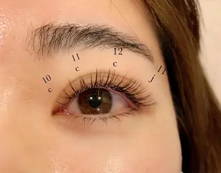 マツエク・マツパ r:na所属・r:na 【リーナ】のマツエク・マツパデザイン