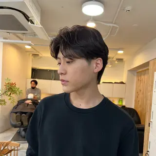 ショート カラー ヘアアレンジ メンズ 🇰🇷韓国風カット 本木将紀🇰🇷のヘアスタイル