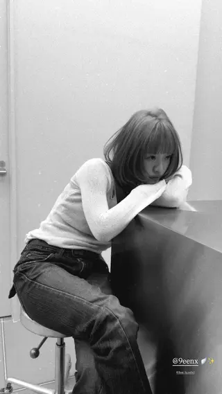 ミディアム カラー saki/Insta fleur_sakiのヘアスタイル