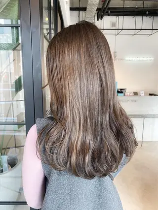 ロング 柔らかベージュ🩰/ 新潟駅/くるみのヘアスタイル