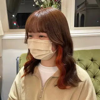 カラー 山辺成美 /モデルさん募集のヘアスタイル
