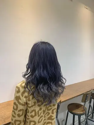 セミロング カラー ハイトーン/レイヤー 💜Akaneのヘアスタイル