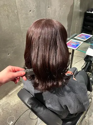 ミディアム ENORE所属・【✨艶髪矯正✨】 MINAMIのヘアスタイル