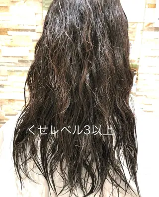 セミロング 酸性ストレート特化× 艶髪師/及川のヘアスタイル