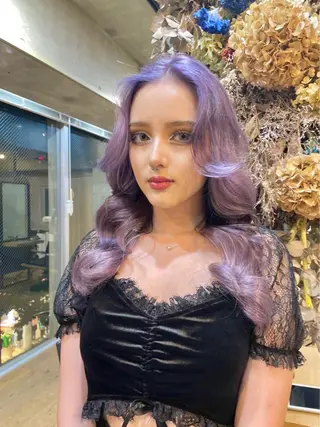 ロング カラー もにか🌞原宿/渋谷 🌝ブリーチカラーのヘアスタイル