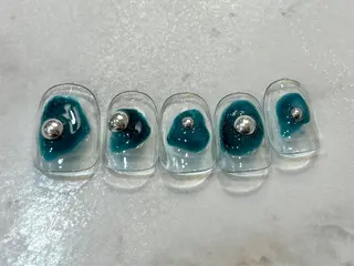 ネイル ゆびノさき茨木店 ニュアンス/アートのネイルデザイン