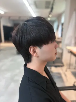 ショート メンズカラー/ウルフ マッシュ/千葉/大堰のヘアスタイル