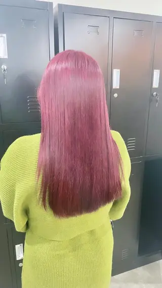 ロング カラー パーマ ヘアアレンジ メンズ キッズ ネイル マツエク・マツパ アイブロウ eir心斎橋店所属・エビスザキレン／メン ズ／心斎橋🌳のヘアスタイル