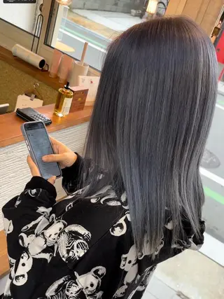 セミロング カラー ❣️ハイトーン❣️ BLUE&Co.のヘアスタイル