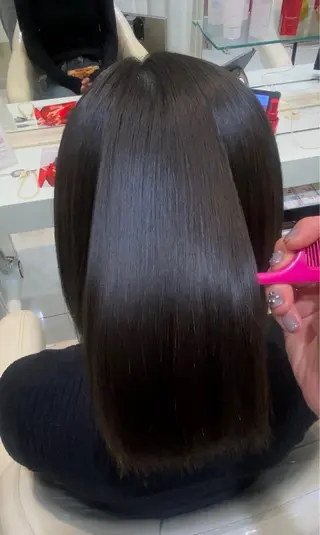 ショート 縮毛矯正 ゆきのヘアスタイル