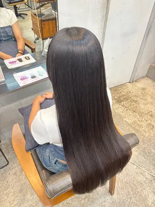 カラー 髙橋 なつみ/透明感カラーのヘアスタイル