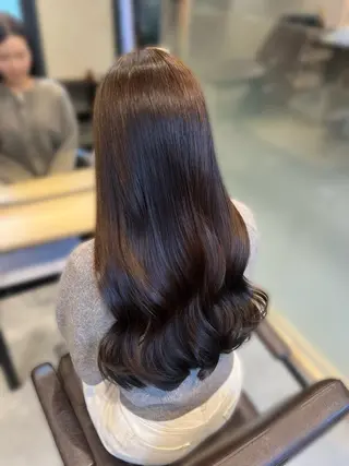 ロング カラー 梅田/似合わせボブ /顔周り/RINKAのヘアスタイル
