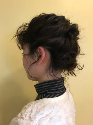 ミディアム GO TODAY SHAIRE SALON所属・miu （ミユ）のヘアスタイル