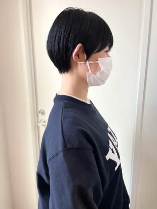 ショート カラー 江上拓郎/ショート /酸性ストレートのヘアスタイル