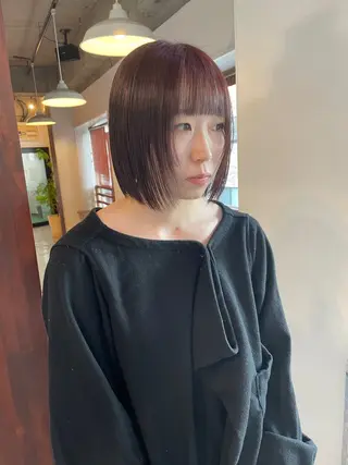 ショート カラー silo所属・silo MOKA 顔周りカット🦦のヘアスタイル