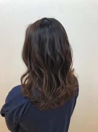セミロング 齋藤 らいのヘアスタイル