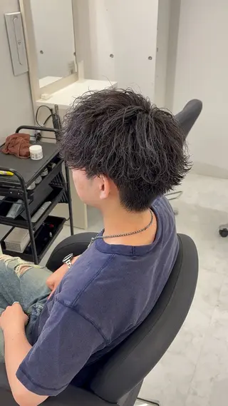 パーマ メンズ メンズ特化AI TOKYODAIKIのヘアスタイル