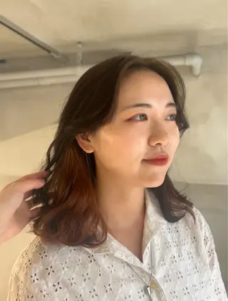 カラー ハイトーン/くすみ カラー seina★のヘアスタイル