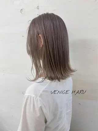 ミディアム カラー レイヤーカット/艶髪 🌈高橋遥香🌈のヘアスタイル