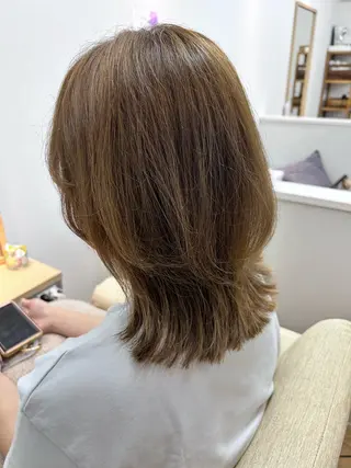 ミディアム タカムラ ミイユのヘアスタイル