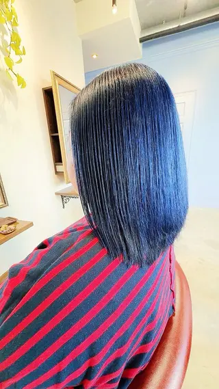 ミディアム カラー オーナースタイリスト 佐藤のヘアスタイル