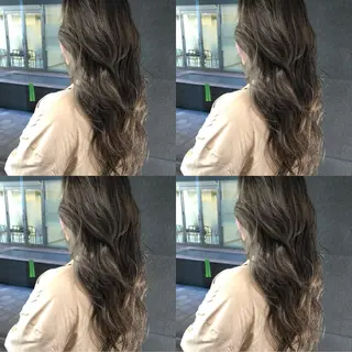 ロング メンズ🍃ナチュラル 韓国風ヘアRENのヘアスタイル