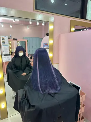 ロング カラー 🪞ダメージレス艶 🪞れいのヘアスタイル