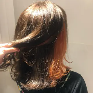 ミディアム カラー 【吉祥寺】 コグスリチヒロのヘアスタイル