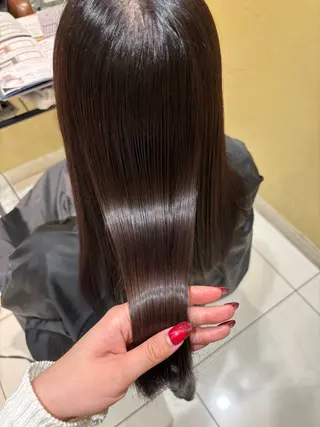 カラー 韓国／うる艶カラー 🐈‍⬛💗miyuのヘアスタイル