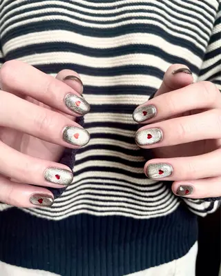 ネイル 甲府市徳行 🧸prunelleのネイルデザイン