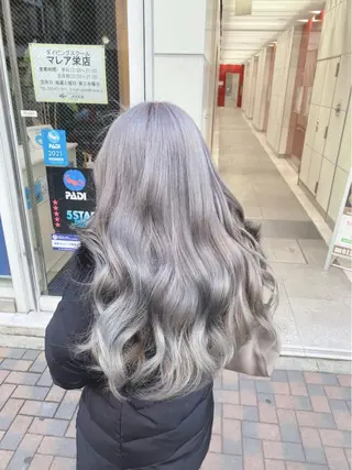 ロング カラー 髪質改善/ TECHIのヘアスタイル