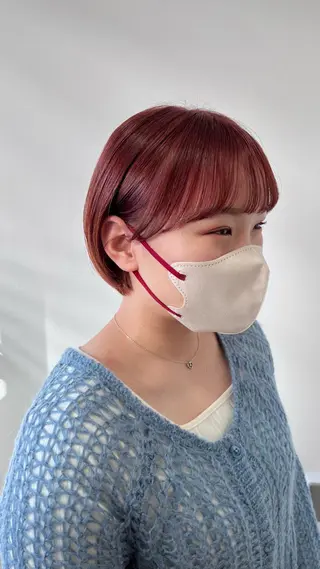 ショート imai /カット/パーマのヘアスタイル