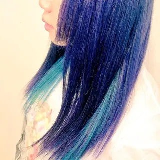 ロング カラー Maestro所属・🪼個性、雰囲気🪼 ⛈オカダ🎧のヘアスタイル