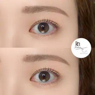 アイブロウ kamie nanohaのマツエク・マツパデザイン