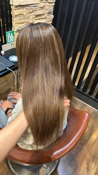 ロング カラー 【ブリーチモデル募集 】サキ🫧のヘアスタイル