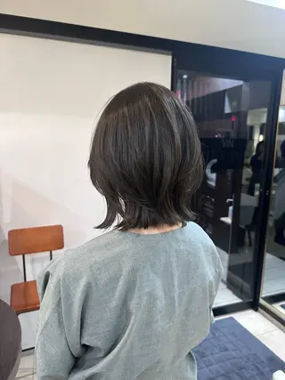 ミディアム mio/【日本橋】 パーマモデルのヘアスタイル