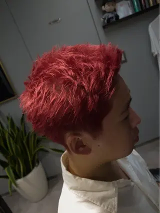 ショート カラー メンズ INTRO SHIBUYA by Fi-Ne所属・💈メンズフェード 特化DAIYA💈のヘアスタイル