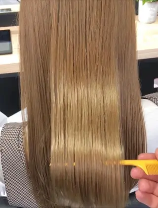 ロング giinii所属・横浜縮毛矯正 ☆渋谷良太のヘアスタイル