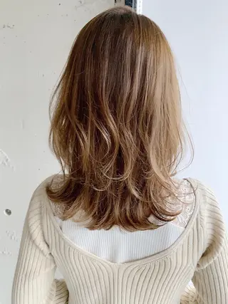 セミロング イメチェンカット✂️ 錦糸町佐藤店長のヘアスタイル
